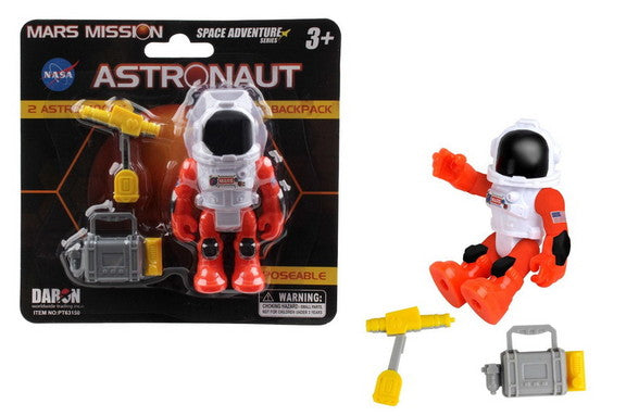 MARS MISSION ASTRONAUT TOY WITH TOOLS