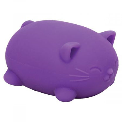 Schylling NeeDoh Cool Cats The Groovy Glob! Squishy, Squeezy, Stretchy Stress Balls - 1 Random Color Pick