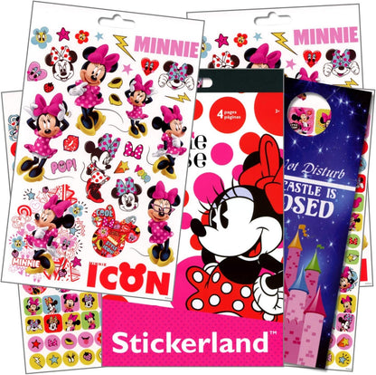 Stickerland Disney Minnie Mouse 295 Stickers - Minnie 4 Pages Stickers Book
