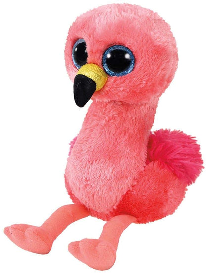 Ty Beanie Boos Gilda - Pink Flamingo Plush Toy, 36848